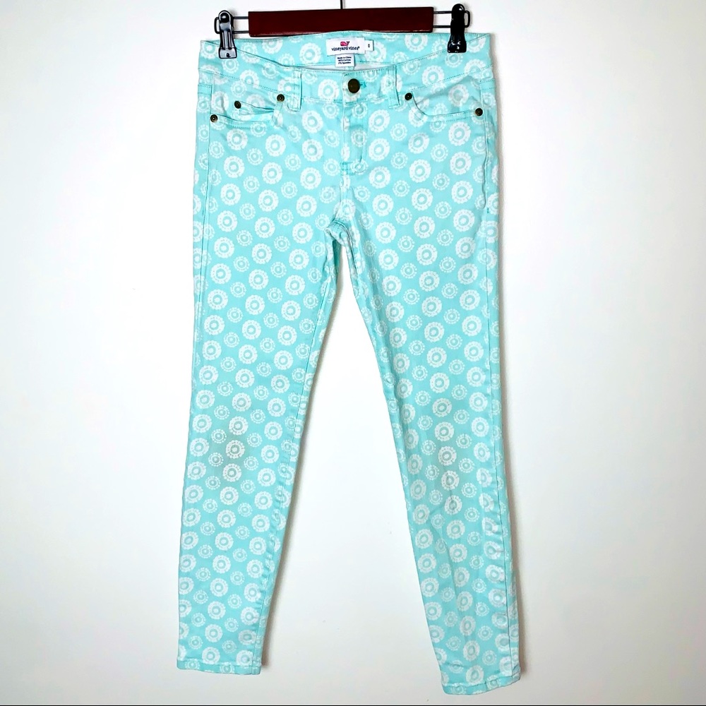 *4 for $25* Vineyard Vines Blue & White Skinny Jeans Size 0
